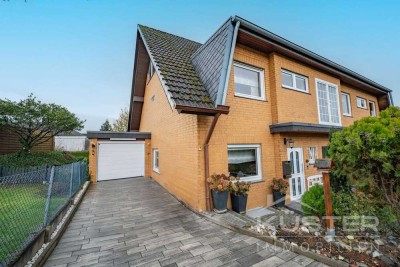 KÜSTER IMMOBILIEN präsentiert: TOP gepflegte Doppelhaushälfte in Rodenberg