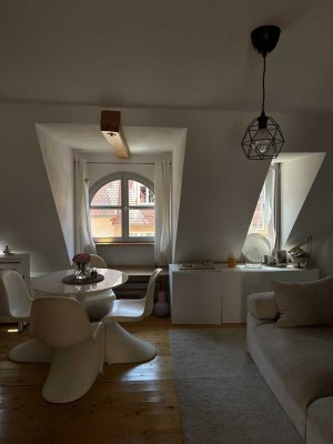 Maisonett in Weißgerbergasse EBK Balkon Dachterrasse teilmöbliert ab sofort in schönster Straße Nbg