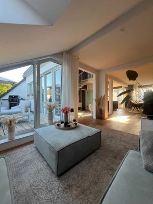 Loftähnliche Traumwohnung in Bommern mit Blick auf die Ruhr