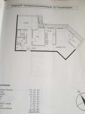 Schöne 3-Zimmer-Dachgeschosswohnung mit gehobener Innenausstattung mit Einbauküche in Torgau