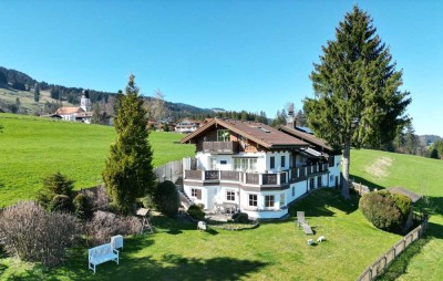 Ofterschwang: Eine alpine Seltenheit – Panorama, Ruhe & zentrale Lage inmitten ursprünglicher Natur