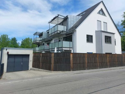 Hochwertige  Erdgeschoss 1-Zimmer-Wohnung in Landshut/Schönbrunn, direkt an der Isar