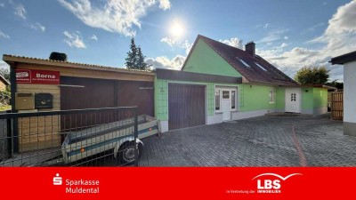 Charmantes Wohnhaus in Bad Lausick mit Pool und großem liebevoll angelegten Garten