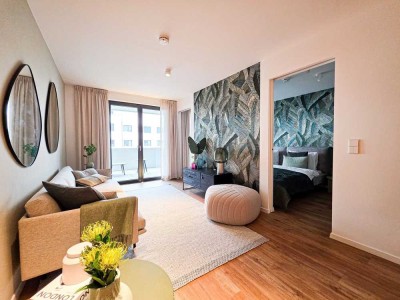 Moderne 2-Zimmer-Wohnung in Sindelfingen mit Balkon und Tiefgaragenstellplatz