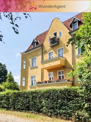 ++ Vermietete Traumwohnung am Wasser: 3 Zimmer Altbau mit 2 Balkonen ++