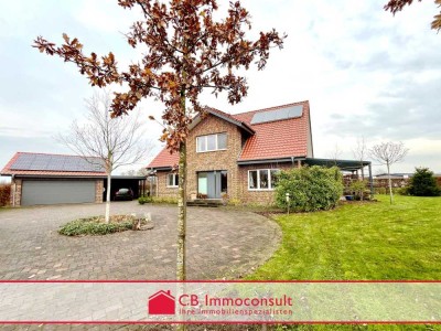 Modernes Einfamilienhaus im Außenbereich...