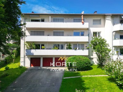 Rarität in Bad Schachen – großzügige 3- Zimmer Wohnung mit Balkon & Garage