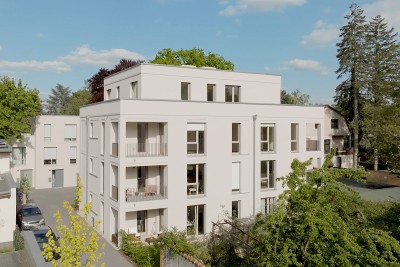 Neubau in Erstvermietung, 2 Zi-EG, möbliert, Terrasse & priv. Garten