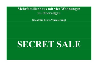 Haus mit bis zu 4 Ferienwohnungen zu verkaufen