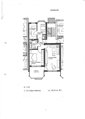 2,5 Zimmer Wohnung Nürnberg-Zabo