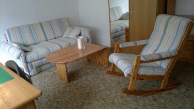 Vollmöblierte Ein-Zimmer-Wohnung an männlichen Wochenendheimfahrer zu vermieten