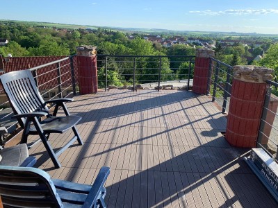 Maisonette-Traum mit Dachterrasse über Apolda – Neue Wohnung nach Sanierung