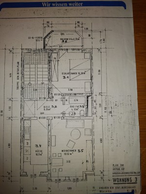 Sehr gut geschnittene Wohnung 57qm in kleiner Wohneinheit