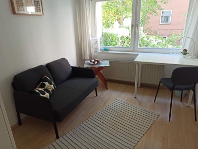6 Monate: 2-Zimmer-Appartement in Berlin Weißensee 23 m² möbliertes Wohnen 15.10.25-14.04.26