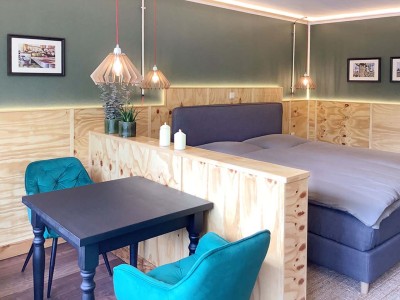 voll möblierte Wohnung mit Balkon, 1-2 Pers, inkl. Rundumservice, ruhig und zentral