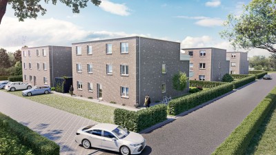 Obergeschosswohnung mit Sonnenbalkon - Provisionsfrei - Tarp bei Flensburg mit Blick ins Treenetal