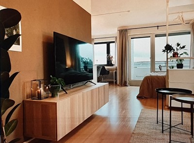 geschmackvoll möblierte 2-Zimmer-Wohnung kombiniert modernen Komfort mit zeitlosem Stil