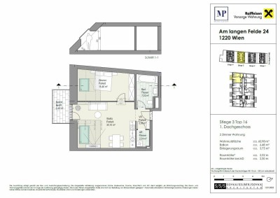 Eigentumswohnung | Stadt. Land. Fluss. | 2 - Zimmer Wohntraum - Top 3/16