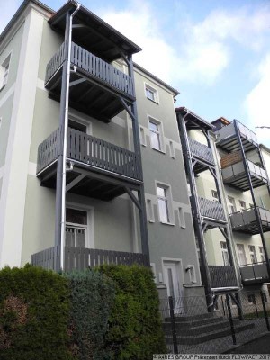 Moderne 2-Raumwohnung im 2. Obergeschoss mit Balkon