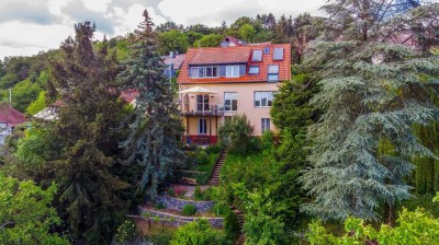 Sonnenverwöhntes Haus für Familien und Gartenliebhaber mit atemberaubendem Blick