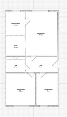 Attraktive und gepflegte 4-Zimmer-Wohnung in Weimar