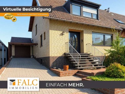 Tolle Doppelhaushälfte in zentraler Lage am Waldrand gelegen