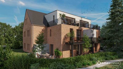 Architektur & Natur vereint: Barrierearme, moderne Erdgeschosswohnung auf fast 100 m²