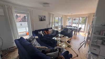 BLICK AUF BMW, 360 GRAD TERASSE, EBK, TG, LUXUS PUR