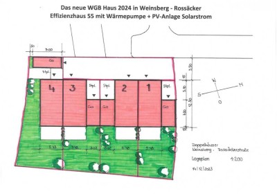 Das neue WGB - Effizienzhaus 55 mit Wärmepumpe + Photovoltaikanlage in Weinsberg