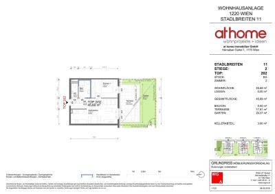 Neubauwohnung mit Garten und Terrasse in Wien sucht neue Eigentümer
