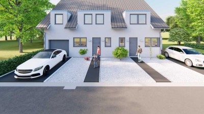 Frei planbare Doppelhaushälfte (4 Zi., Garage, 120m2) inkl. Grundstück in Ratingen-Tiefenbroich