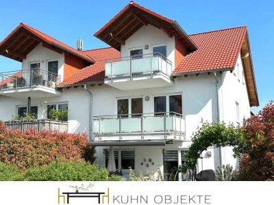 Großzügige ruhige und neuwertige Maisonettewohnung mit 2 Balkonen in Limburgerhof zu vermieten