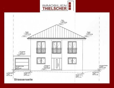 Neu zu errichtende Stadtvilla mit Garten und Garage im Neubaugebiet „Am Mariental“