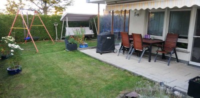 Neuwertige 3-Zimmer-EG-Wohnung mit  EBK und schönem Garten in Echterdingen