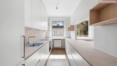 Rooftop ruft: "Terrasse 73m2, Balkon 15 m2, die top sanierte Wohnung 85,48 m2!"