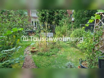 Tauschwohnung: Zentral gegen mehr Ruhe: Altbauwohnung mit Garten in Sülz