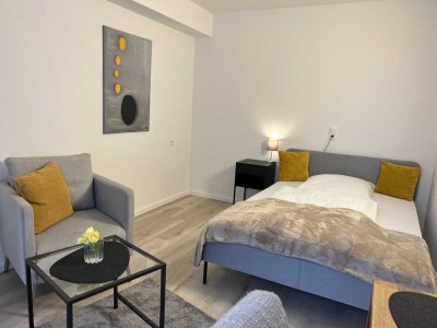 1 bis 2 Zimmer Wohnung / Apartment voll ausgestattet zu vermieten