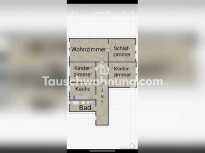 Tauschwohnung: 4 Zimmer Altbauwohnung direkt an der Eilenriede