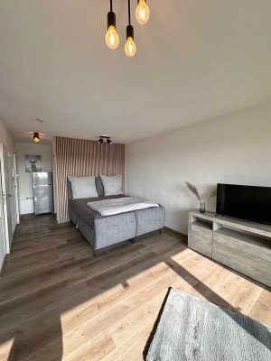 Kleine Wohnung mit Ausblick , Wellnessbereich und Pool