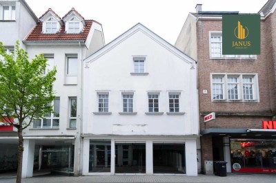 Top-Lage in Herfords Fußgängerzone – vielseitiges Wohn- und Geschäftshaus mit Entwicklungschance