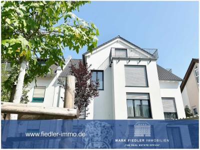 Wohnen am Niddapark! 5-Zimmer-Maisonette-Wohnung mit 3 Terrassen