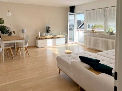 KAPITALANLAGE - Charmante 3-Zimmer-Wohnung 
mit großem Süd-Balkon und Gartenmitbenutzung