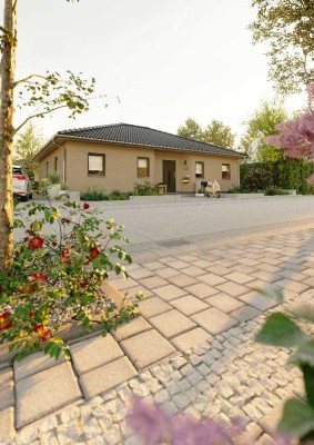 Der Bungalow mit der charmanten Form in Peine OT Woltorf – ausgefallen und praktisch