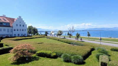 Exklusive 2-Zimmer-Wohnung mit Seeblick - Süd-West-Terrasse &amp; Bademöglichkeit direkt vor dem Haus!