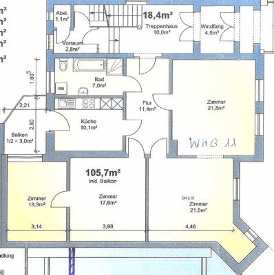 Stilvolle und helle Wohnung in Altbauvilla Ab 01.10.2025