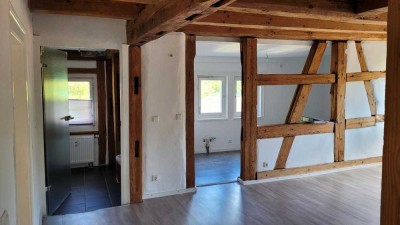 Helle modernesierte 4-Zimmer-Altbauwohnung mit mit großer Dachterasse in Oberndorf am Neckar