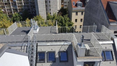 DACHTERRASSENTRAUM IN PRATERNÄHE UND U2 MESSE !