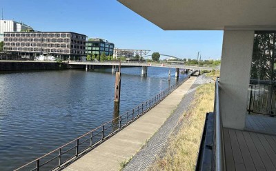 Exklusive 5-Zimmer-Gartenwohnung auf der Hafeninsel mit Wasserblick - Expats Welcome