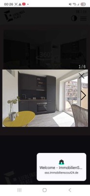 1-Zimmer Wohnung mit Balkon in Kiel-Ravensberg