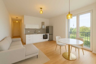 2-Zimmer Neubau Hafen inkl. EBK mit Wintergarten